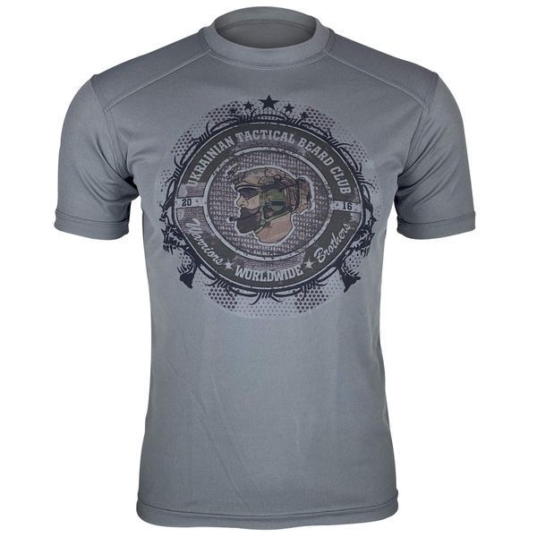 Футболка Ukrainian Tactical Beard Club | KRAMATAN Tactical Design - XS, Койот 17604 фото