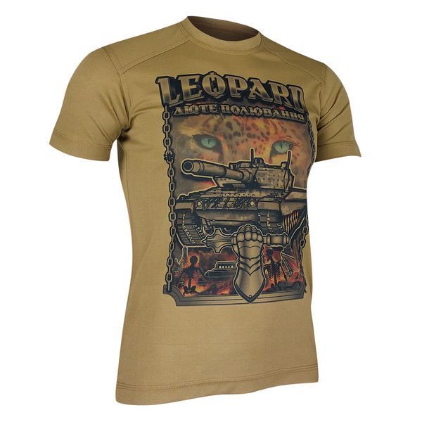 Футболка LEOPARD - Люте полювання | KRAMATAN Tactical Design - Олива, S 15226 фото