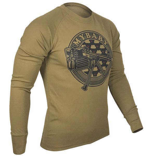 MY BABY Long-Sleeve | KRAMATAN Tactical Design - S, Coyote