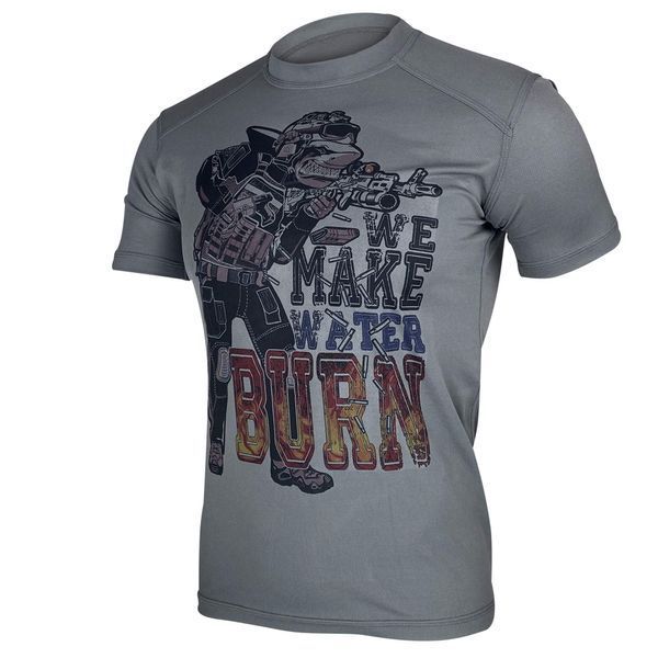 Футболка А-АКУЛА WE MAKE WATER BURN | KRAMATAN Tactical Design - XS, Койот 17520 фото