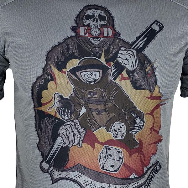 Футболка EOD: Без Права На Помилку | KRAMATAN Tactical Design - XS, Койот 17586 фото