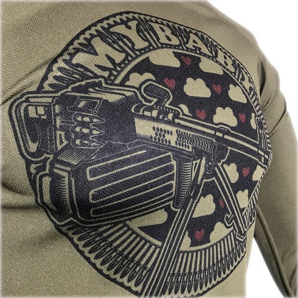 MY BABY Long-Sleeve | KRAMATAN Tactical Design - S, Coyote