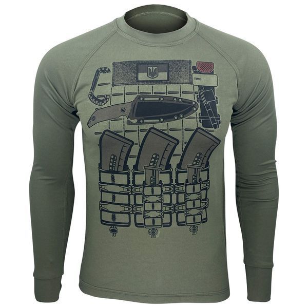 Long-Sleeve BRONIK | KRAMATAN Tactical Design - S, Olive