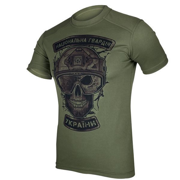 Футболка НГУ NATIONAL GUARD UKRAINE | KRAMATAN Tactical Design - S, Олива 4075 фото