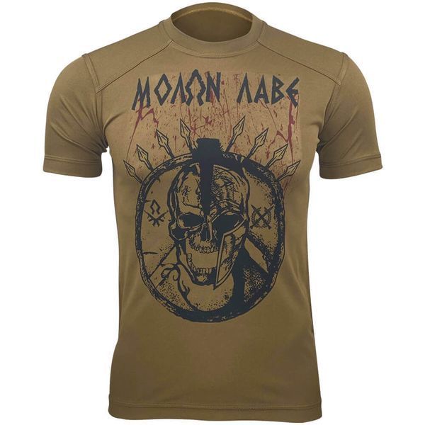 Molon Labe T-Shirt | KRAMATAN Tactical Design - S, Olive