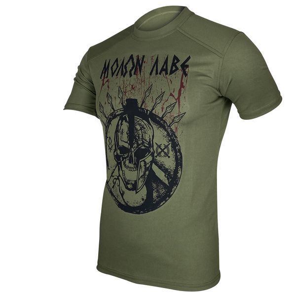 Molon Labe T-Shirt | KRAMATAN Tactical Design - S, Olive