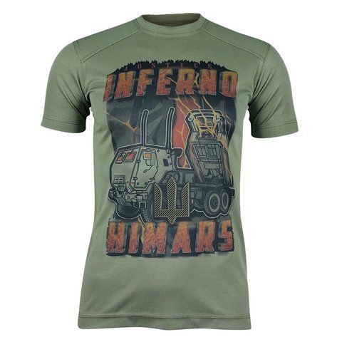 Футболка HIMARS Пекельна Справедливість | KRAMATAN Tactical Design - Олива, S 15061 фото