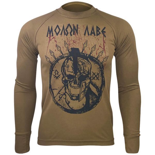 Лонгслів Molon Labe | KRAMATAN Tactical Design - XS, Койот 17939 фото