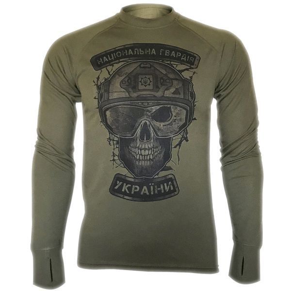 Лонгслів НГУ NATIONAL GUARD UKRAINE | KRAMATAN Tactical Design - S, Койот 2500 фото