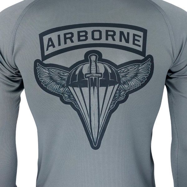 Лонгслів AIRBORNE FORCES OF UKRAINE | KRAMATAN Tactical Design - XS, Койот 17891 фото