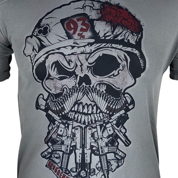 Футболка 93% СКРИТИЙ ВОРОГ | KRAMATAN Tactical Design - S, Олива 4130 фото