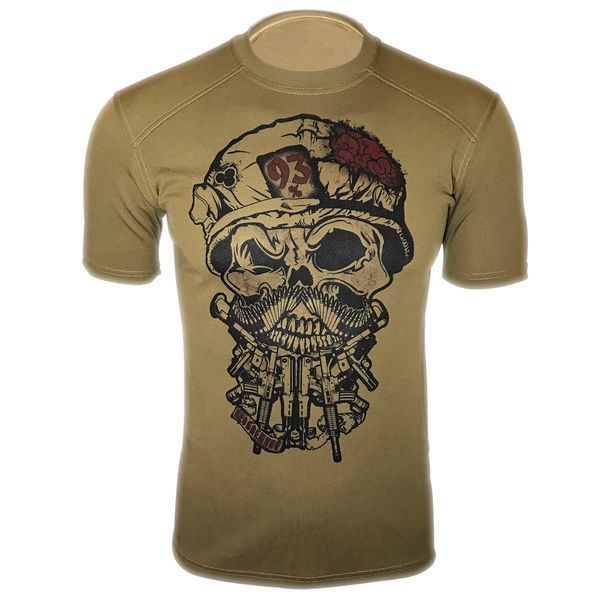 Футболка 93% СКРИТИЙ ВОРОГ | KRAMATAN Tactical Design - S, Олива 4130 фото