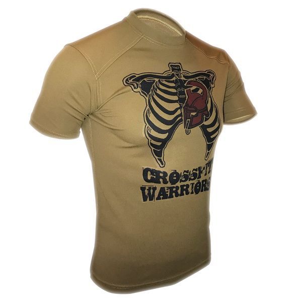 Футболка Crossfit Warriors | KRAMATAN Tactical Design - S, Олива 4361 фото