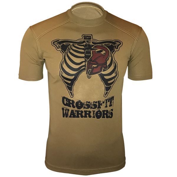 Футболка Crossfit Warriors | KRAMATAN Tactical Design - S, Олива 4361 фото