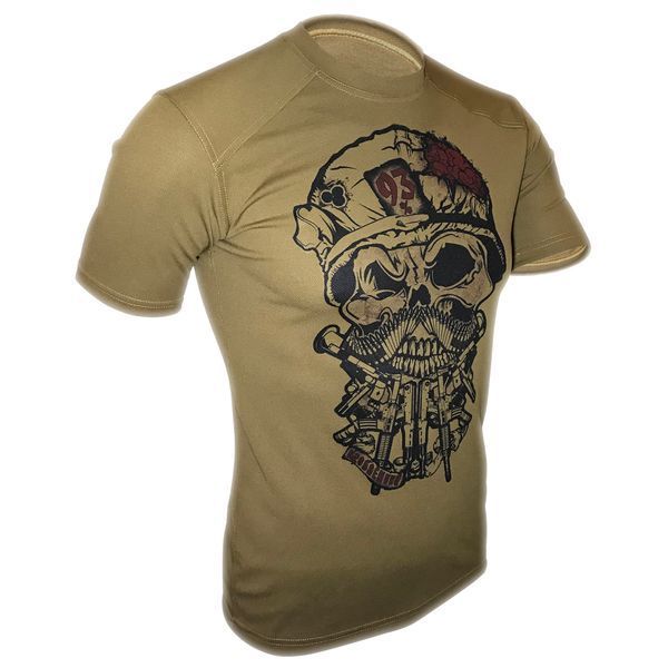 Футболка 93% СКРИТИЙ ВОРОГ | KRAMATAN Tactical Design - S, Олива 4130 фото
