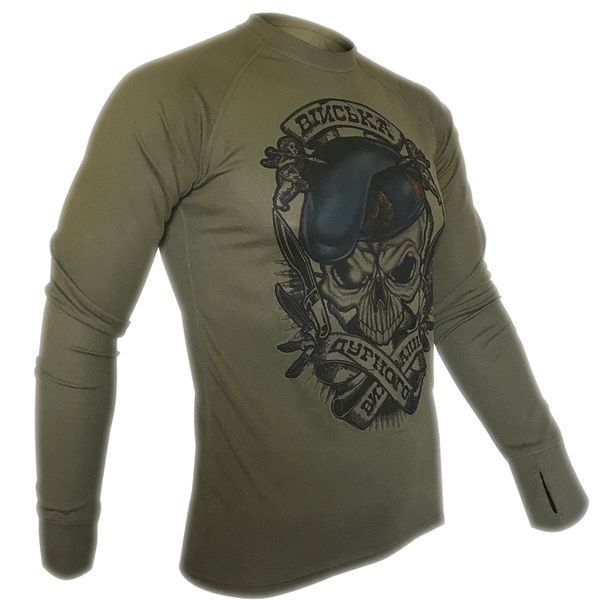 Лонгслів ВДВ: Війська Дурного Виховання | KRAMATAN Tactical Design - S, Койот 2620 фото