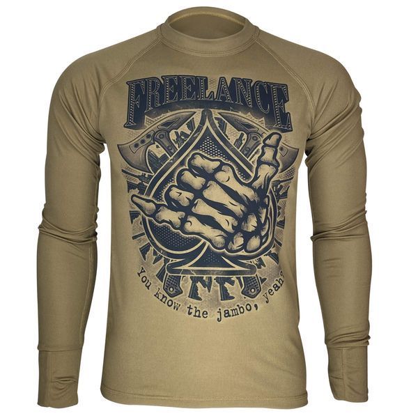 Лонгслів JAMBO FREELANCE | KRAMATAN Tactical Design - Койот, XS 17981 фото