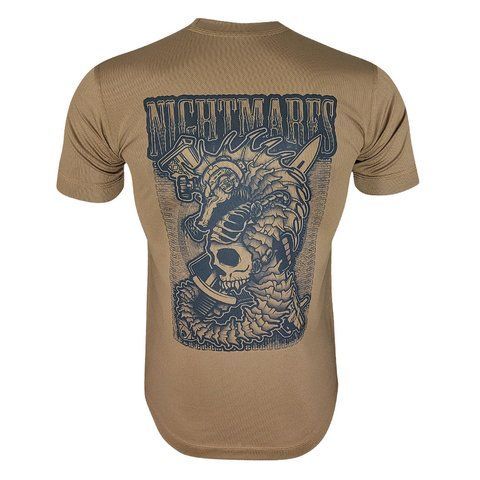 Футболка NIGHTMARES | KRAMATAN Tactical Design - Койот, XS 17724 фото