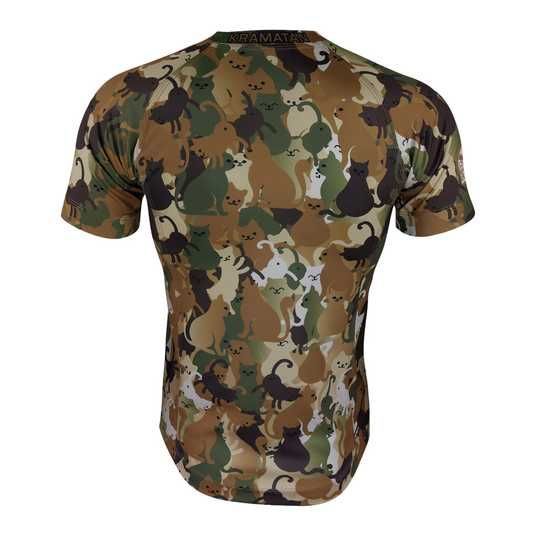 カラカラ　gata FASHION CAMOUFLAGE Купити Футболка Котофляж MultiCAT | KRAMATAN Tactical Design - S