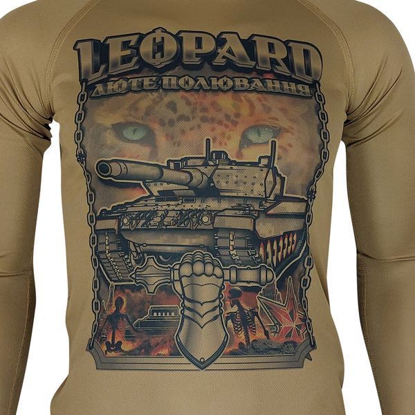 Long-Sleeve LEOPARD - Fierce Hunting | KRAMATAN Tactical Design - Olive, S