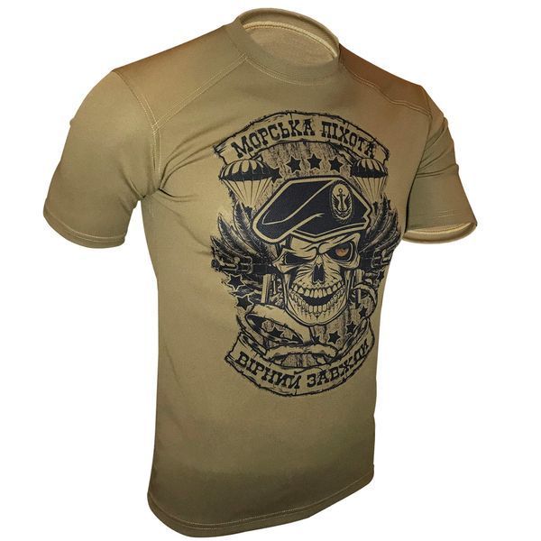Marine Corps T-Shirt: Faithful Always | KRAMATAN Tactical Design - S, Olive