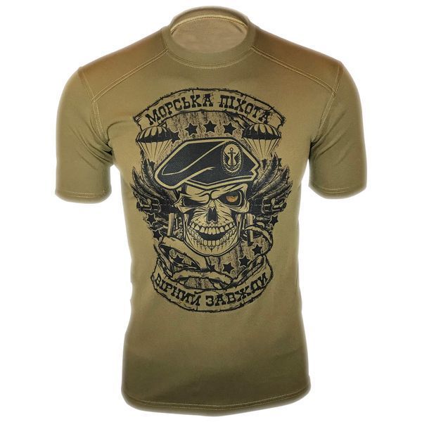 Marine Corps T-Shirt: Faithful Always | KRAMATAN Tactical Design - S, Olive