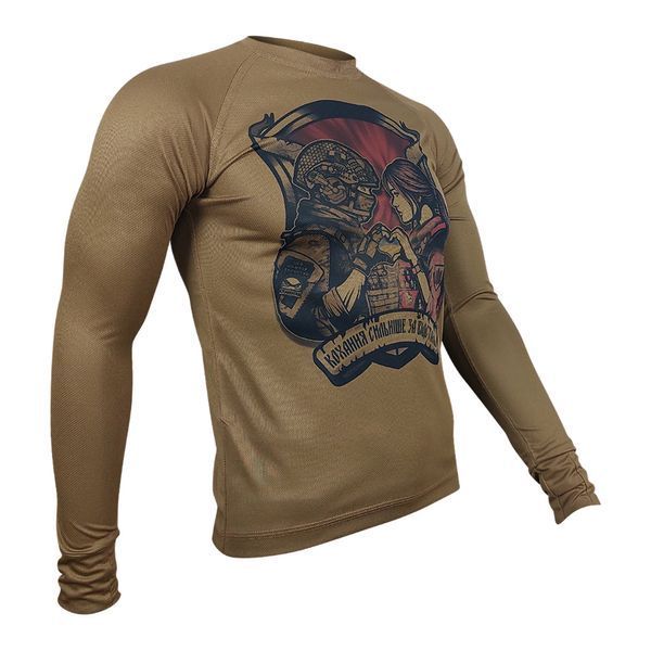 Long-Sleeve Love Is Stronger Than Distance | KRAMATAN Tactical Design &ndash; S, Olive