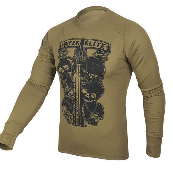 Лонгслів Sniper Elite | KRAMATAN Tactical Design - XS, Койот 17909 фото