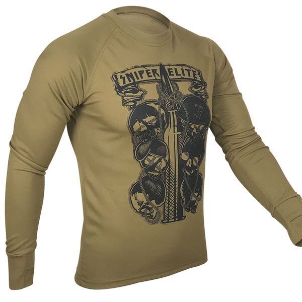 Лонгслів Sniper Elite | KRAMATAN Tactical Design - XS, Койот 17909 фото