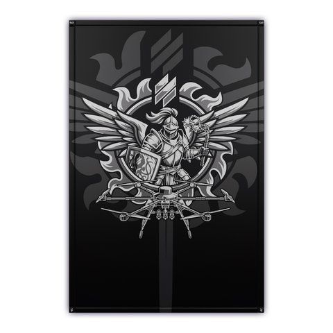Банер SILVER VAMPIR Black | Large - 1500x1000 мм KRAMATAN Tactical Design 18218 фото