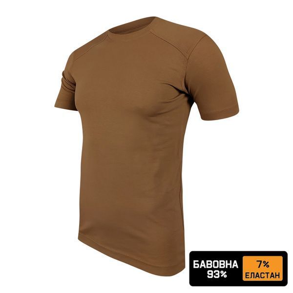 T-shirt BASIC 93/7 COTTON Coyote | KRAMATAN Tactical Design - S