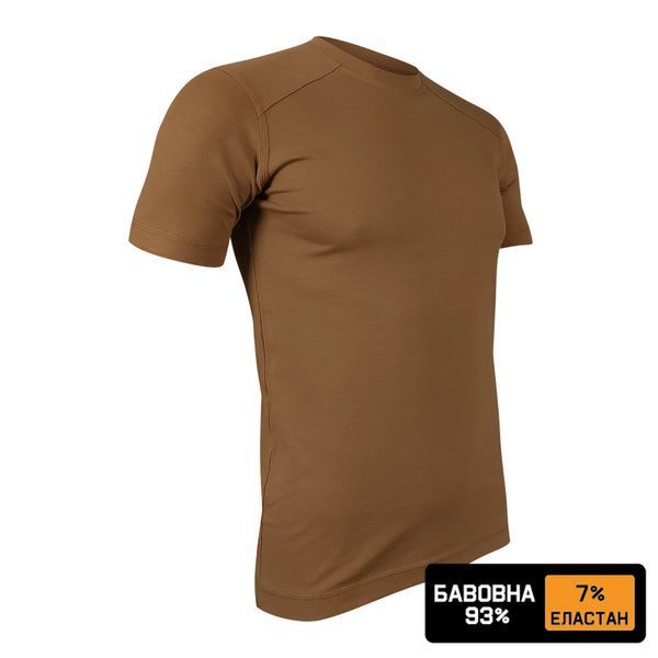 T-shirt BASIC 93/7 COTTON Coyote | KRAMATAN Tactical Design - S