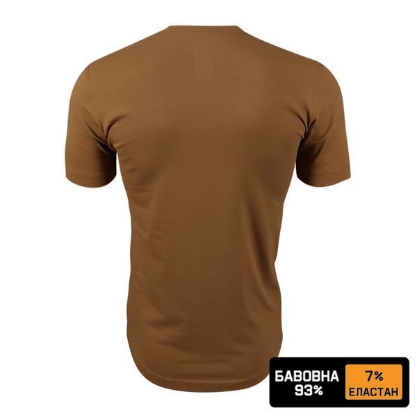 T-shirt BASIC 93/7 COTTON Coyote | KRAMATAN Tactical Design - S