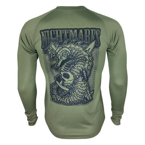 Long-Sleeve NIGHTMARES | KRAMATAN Tactical Design - Olive, S