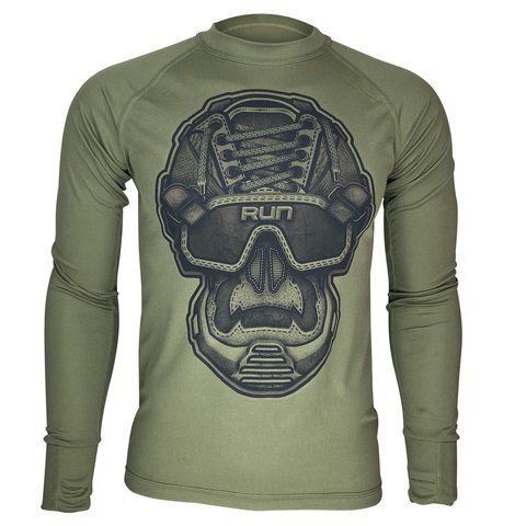 Long-Sleeve RUN | KRAMATAN Tactical Design - Olive, S