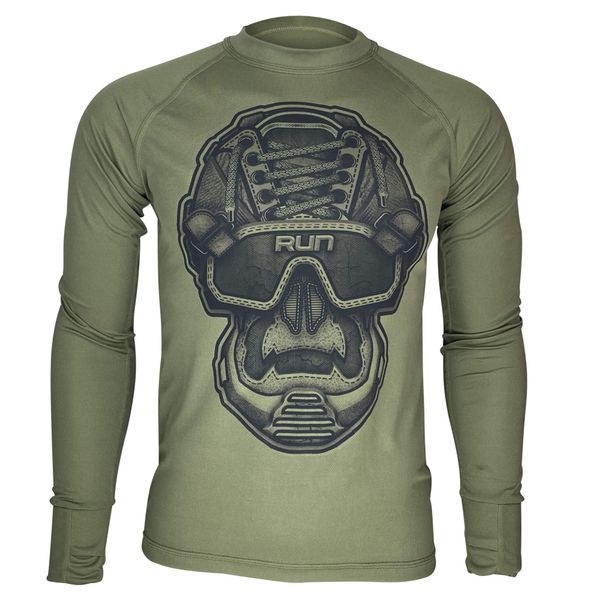 Лонгслів RUN | KRAMATAN Tactical Design - Олива, S 5710 фото