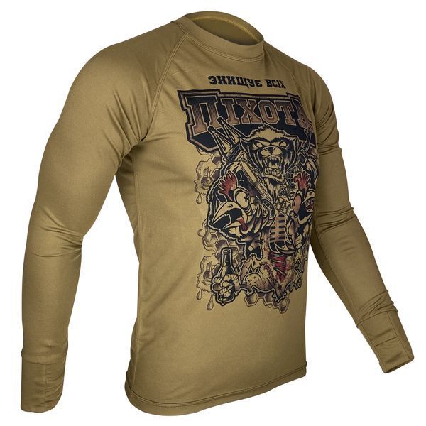Лонгслів МЕДОЇД | KRAMATAN Tactical Design - XS, Койот 17963 фото