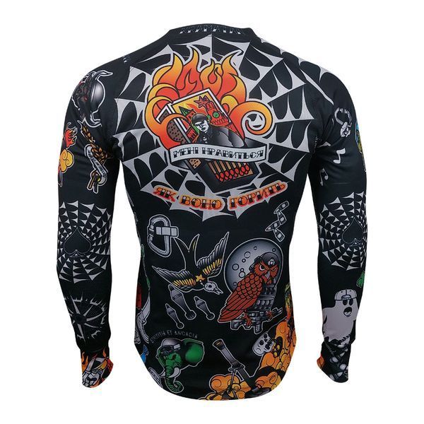 Комплект Лонгслів + Шорти OLD SCHOOL Black | KRAMATAN Tactical Design - XS 18269 фото