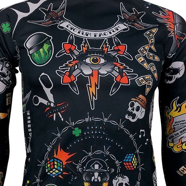 Комплект Лонгслів + Шорти OLD SCHOOL Black | KRAMATAN Tactical Design - XS 18269 фото