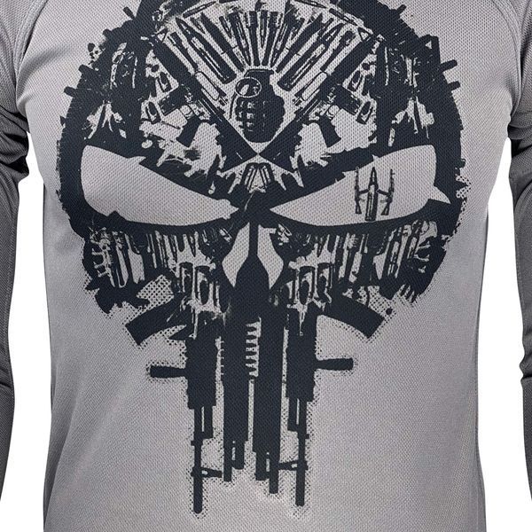 Лонгслів Каратель (The Punisher) | KRAMATAN Tactical Design - S, Олива 2579 фото