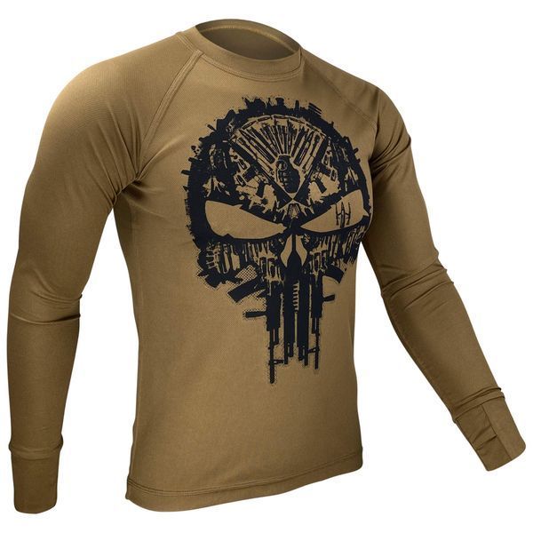 Лонгслів Каратель (The Punisher) | KRAMATAN Tactical Design - S, Олива 2579 фото