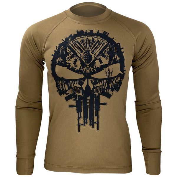 Лонгслів Каратель (The Punisher) | KRAMATAN Tactical Design - S, Олива 2579 фото