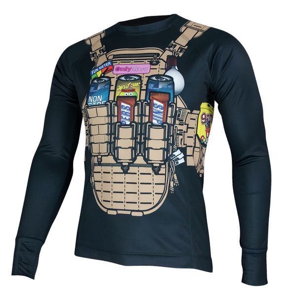 Комплект Лонгслів + Шорти БРОНІК Н.З. ЧОРНИЙ | KRAMATAN Tactical Design - XS 18220 фото