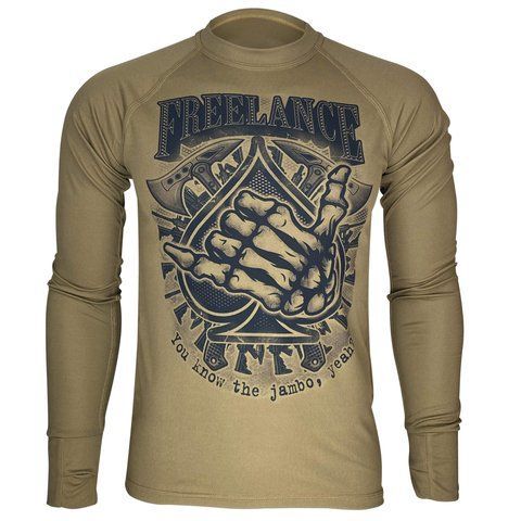Лонгслів JAMBO FREELANCE | KRAMATAN Tactical Design - Койот, XS 17981 фото
