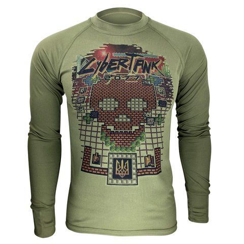 Long-Sleeve CyberTank 2077 | KRAMATAN Tactical Design - Olive, S