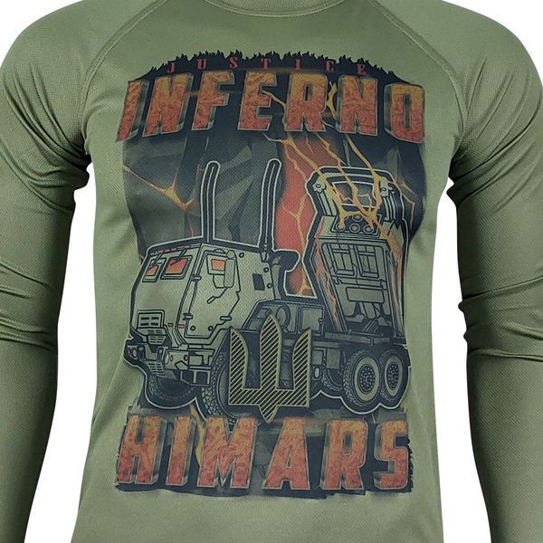 Long-Sleeve HIMARS Hell's Justice | KRAMATAN Tactical Design - Olive, S
