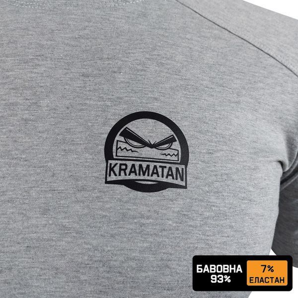 T-shirt KRMTN 93/7 COTTON Grey Melange | KRAMATAN Tactical Design - S