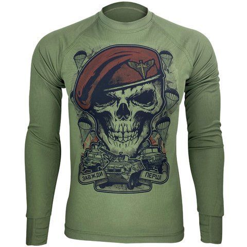 Long-Sleeve DSHV "Always First" | KRAMATAN Tactical Design - Olive, S