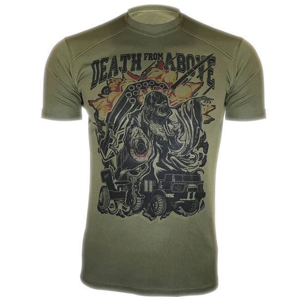Футболка DEATH from ABOVE | АРТА | KRAMATAN Tactical Design - XS, Койот 17496 фото