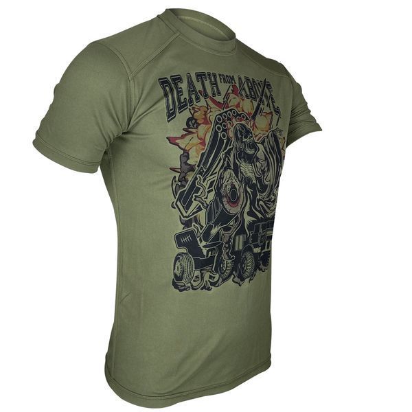Футболка DEATH from ABOVE | АРТА | KRAMATAN Tactical Design - XS, Койот 17496 фото